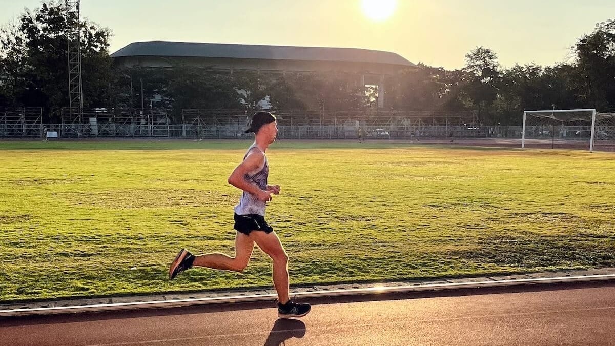 Our running routine in Chiang Mai