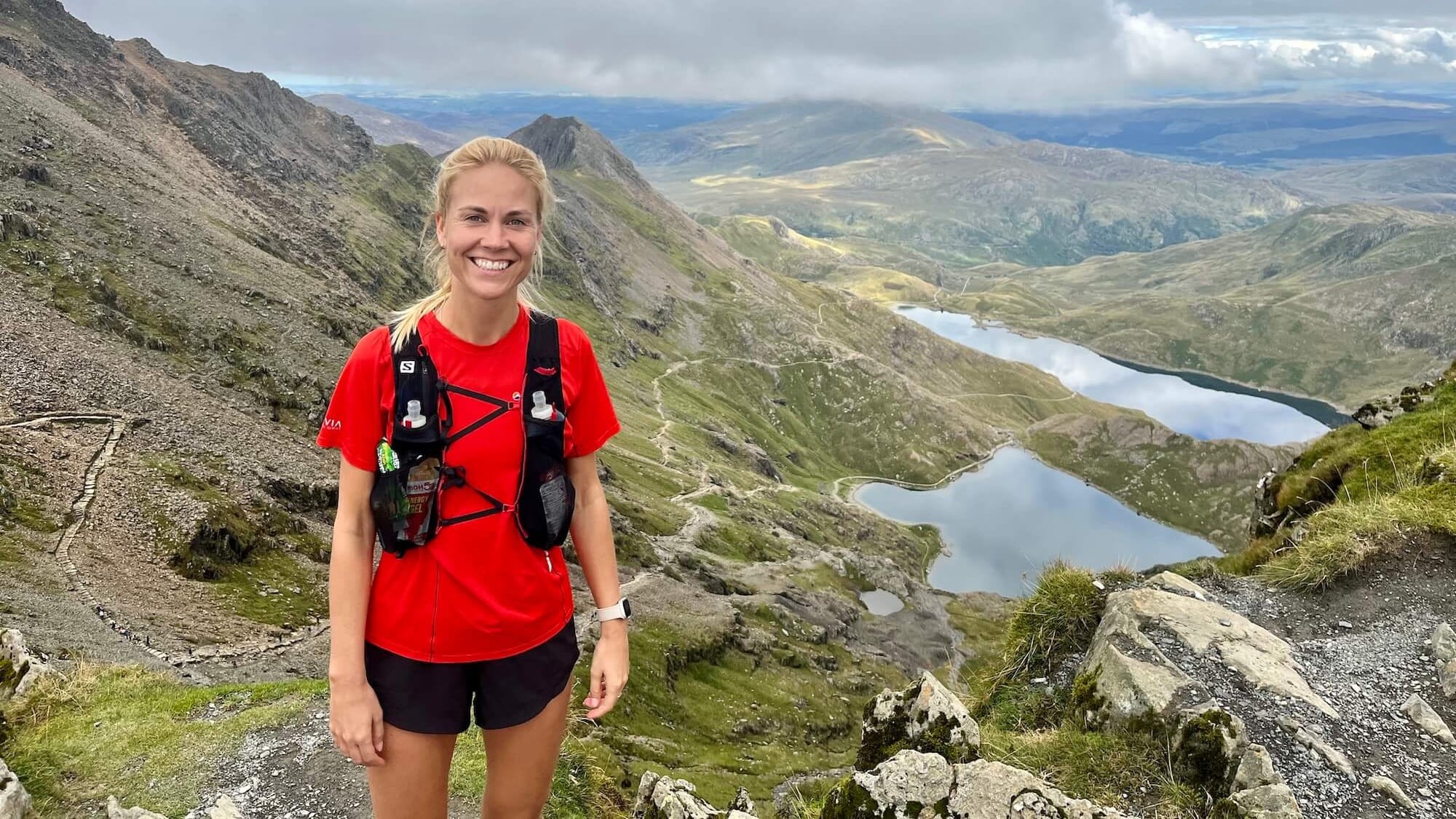 Running up Snowdon